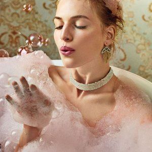 Alexis Bittar Coveteur Series 2 Crystal Choker Necklace